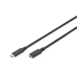 Digitus USB Type-C extension cable, Type-C - C AK-300210-015-S