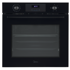 Midea MBO7NM30D0-BK Oven, Built-in, Electric, Width 60 cm, Touch Display, Black