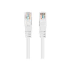 Lanberg Patchcord CAT.5E UTP 1.5M fluke passed 10-pack, White PCU5-20CC-0150-W