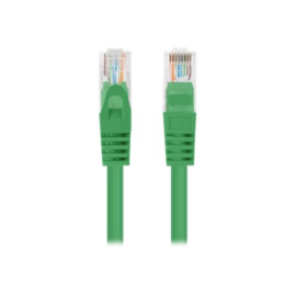 Lanberg Patchcord CAT.5E UTP 1.5M fluke passed 10-pack, Green PCU5-20CC-0150-G