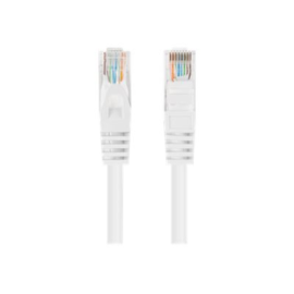 Lanberg Patchcord CAT.6 UTP 3M fluke passed 10-pack, White PCU6-20CC-0300-W