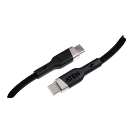 Aten 240W USB-C to USB-C Braided Charging Cable, 1 m 2L-3101P240 USB-C to USB-C