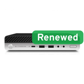HP Renewed Grade A EliteDesk 800 G5 Desktop Mini