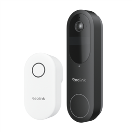 Reolink  DB2K03B Smart 2K+ Wi-Fi Video Doorbell with Chime Reolink