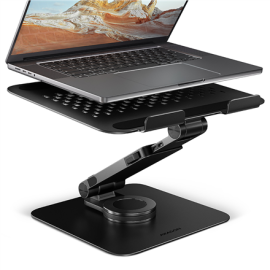 AXAGON STND-LRB stand with 360° rotation for laptops and tablets Adjustable Height, Angle 10-17.3 "