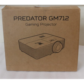 SALE OUT. Acer PREDATOR GM712 Projector, DLP, 4K UHD, 4000lm, 20000/1, HDMI, Black SALE OUT. Acer PREDATOR GM712 4K UHD (3840 x 2160)
