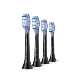 Philips HX9054/88 Sonicare Premium Gum Care Replacement brush heads, 4 pcs, Black Philips