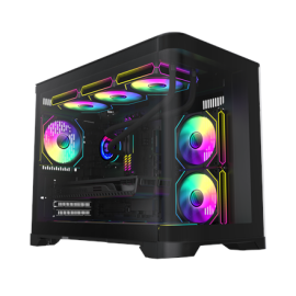 Gamemax Case HYPE-M BK Black