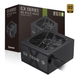 Gamemax Power Supply, 80 PLUS, Gold GX 700G 700 W