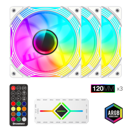 Gamemax Case Fan KF300 WH White