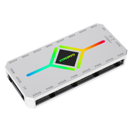 Gamemax Remoter control V4.0 ARGB PWM HUB BK