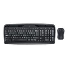 Logitech Wireless Keyboard and Mouse Combo, US INT, Black