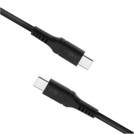 Fixed Liquid Silicone Cable USB-C/USB-C FIXDLS-CC05-BK