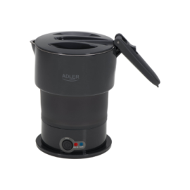 Adler Silicon Travel Kettle | AD 1377 | Travel Kettle | 600 W | 0.6 L | Silicon | Grey