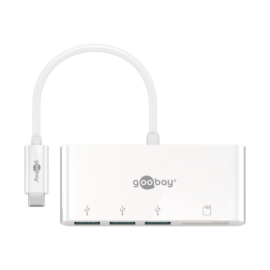 Goobay USB-C Multiport Adapter to 3x USB-A