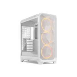 Fractal Design Meshify 3 | White RGB TG Clear Tint | Mid-Tower | Power supply included No | ATX