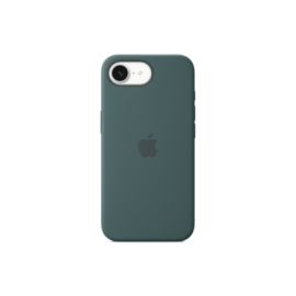 Apple iPhone 16e Silicone Case – Lake Green | Apple
