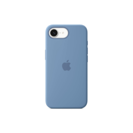 Apple iPhone 16e Silicone Case – Winter Blue | Apple