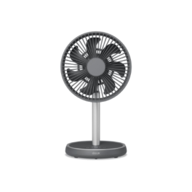 Duux Fan | Rize Flex | Stand Fan | Grey | Diameter 21 cm | Number of speeds 4 | Oscillation | 10 W