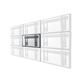 Neomounts Wall mount | LED-VW1000BLACK Videowall wall mount | 40-75 " | Maximum weight (capacity) 50