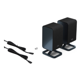 Sharp | 2.0.2 Wireless Rear Surround Speakers | HT-SPR52021(BK)