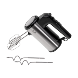 Adler Hand mixer | AD 4232 | Hand Mixer | 900 W | Number of speeds 5 | Turbo mode | Black/Stainless 