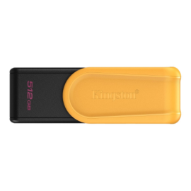 Kingston USB Flash Drive | DataTraveler Exodia S | 512 GB | USB 3.2 Gen 1 | Black/Yellow