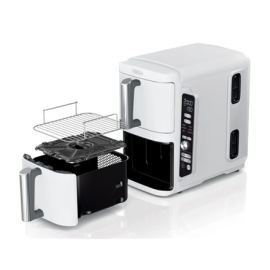 NINJA | Double Stack XL 2-Drawer Air Fryer | SL400EUWH | Power 2470 W | Capacity 9.5 L | White