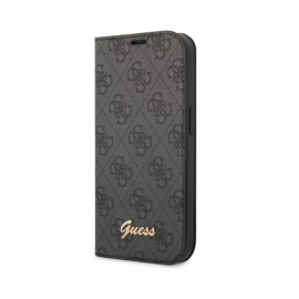 GUESS | Book Case | Apple | iPhone 14 Pro Max | Rubber/Silicone | Black