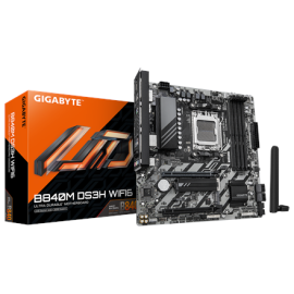 Gigabyte B840M DS3H WIFI6 (rev. 1.1) | Processor family AMD | Processor socket AM5 | DDR5 | Supporte
