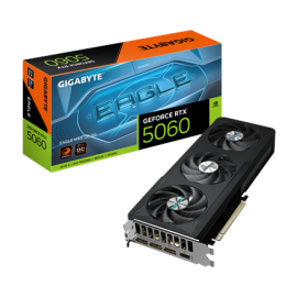 Gigabyte GeForce RTX 5060 EAGLE MAX OC 8G | NVIDIA | 8 GB | GeForce RTX 5060 | GDDR7 | HDMI ports qu