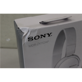 SALE OUT. Sony headphones ZX Series MDR-ZX110APW Outdoor headband