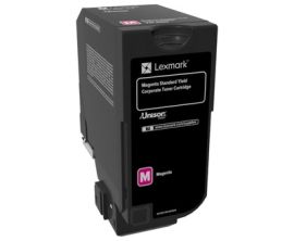 Lexmark 74C2SM0 Lazerinė kasetė, Purpurinė