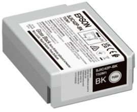 Epson SJIC42P-BK (C13T52M140) Rašalinė kasetė, Juoda