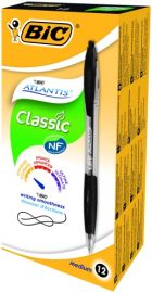 Bic Tušinukas Atlantis Classic 1.0 mm, juodas, pakuotėje 12 vnt. 136717