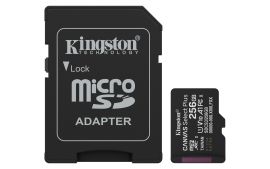 MEMORY MICRO SDXC 256GB UHS-I/W/ADAPTER SDCS3/256GB KINGSTON
