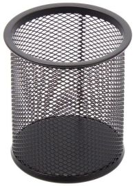 Pieštukinė Forpus, apvali, juoda, tuščia, perforuoto metalo  1005-014