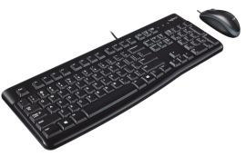 Laidinė Klaviatūra ir pelė Logitech MK120, US 920-002562