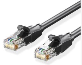 PATCH CABLE CAT.6 UTP/1M BLACK IBEBF VENTION