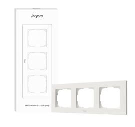 SMART SWITCH FRAME H2 (3-GANG)/WHITE FE-X02D-W AQARA