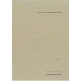 Kartoninis segtuvėlis  SMLT, A4, 400g, rudas su spauda ir įsegėle