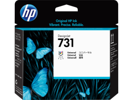 HP 731 (P2V27A) DesignJet spausdinimo galvutė, CMY, Grey, Matte black, Photo black