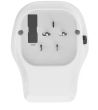 POWER ADAPTER TRAVEL 20W/WHITE TPA-1A2C20-02-W GEMBIRD