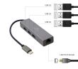 I/O ADAPTER USB-C TO LAN RJ45/USB HUB A-CMU3-LAN-01 GEMBIRD