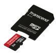 MEMORY MICRO SDHC 8GB W/ADAPT/UHS-I C10 TS8GUSDU1 TRANSCEND