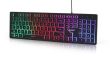KEYBOARD MULTIMEDIA USB ENG/BLACK KB-UML-01 GEMBIRD
