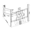 TV SET ACC WALL MOUNT BLACK/FPMA-W460BLACK NEOMOUNTS