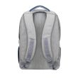NB BACKPACK ANTI-THEFT 17.3"/7567 GREY/DARK BLUE RIVACASE