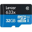 MEMORY MICRO SDHC 32GB UHS-I/W/ADAPTER LSDMI32GBB633A LEXAR