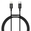 CABLE LIGHTNING TO USB 1M/BLACK CATLYS-A01 BASEUS